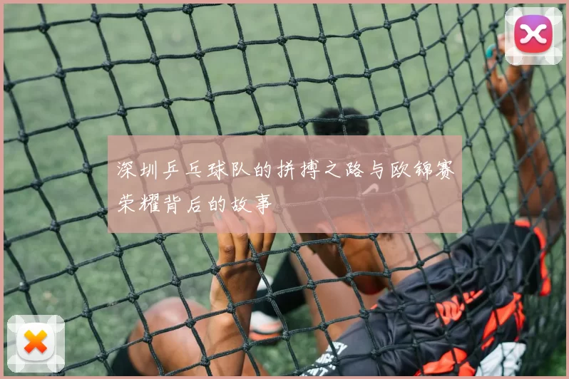 深圳乒乓球队的拼搏之路与欧锦赛荣耀背后的故事