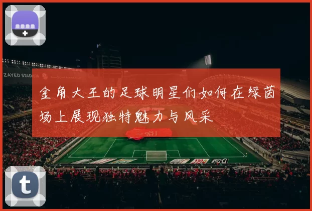 金角大王的足球明星们如何在绿茵场上展现独特魅力与风采